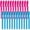 Blue & Pink, variant on Mr. Pen Retractable Mechanical Eraser Pen with Comfortable Grip, Assorted, 4 Count