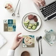 thumbnail image 1 of FMSHPON Land Set of 6 Coaster for Drinks, Absorbent Ceramic Stone Coasters Cup Mat with Cork Base for Home Kitchen Room Coffee Table Bar Decor, 1 of 4