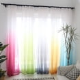 thumbnail image 4 of SHOWERORO Sheer Valance Curtain Window Gauze Polyester Fiber Privacy Protection For Bathroom Windows 1Set, 4 of 6