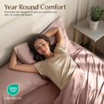 thumbnail image 3 of Juego de sábanas tamaño queen Utopia Bedding, 4 piezas, microfibra suave, 3 of 7