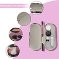 thumbnail image 2 of CNKOO 1 Set Camouflage Lens Case  2 in 1 Double Sided Portable Glasses Case, 2 of 7
