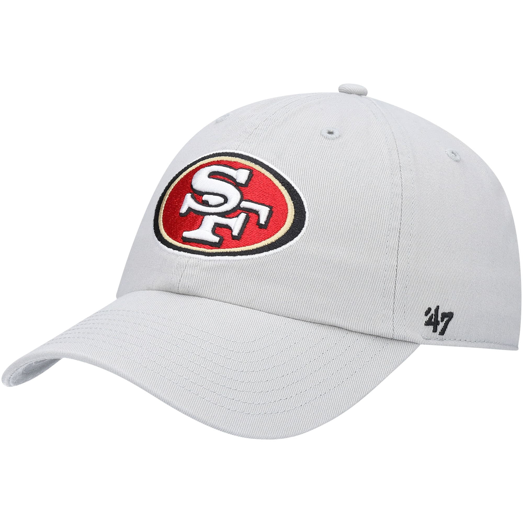 47 Gray San Francisco 49ers Clean 
