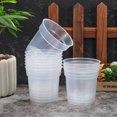 thumbnail image 2 of 10 Pcs Nursery Cup Phalaenopsis House Plants Flower Pots Plastic Planter Liners Clear Nursery Pot Orchid Pots with Holes, 2 of 6