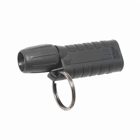 Pacific Helmets Industrial Mini Flashlight,LED,Black 509220