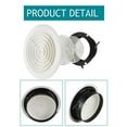 Round Air Vent Louver Grille Cover Outlet Adjustable Exhaust Vent