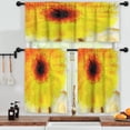 thumbnail image 3 of LALILO Kitchen Curtains and Valances Set of 3 36" Fantastic Window Treatment Tiers for Window Decor, 3 of 5