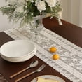 thumbnail image 4 of Exquisite Cutwork Lace Table Runner for Buffet and Reception Decor 30x360CM, 4 of 7
