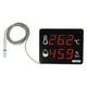 thumbnail image 5 of Sensor de temperatura y humedad Indicador LED de monitor digital Medidor LX905‑C Enchufe estadounidense 100‑240 V, 5 of 9