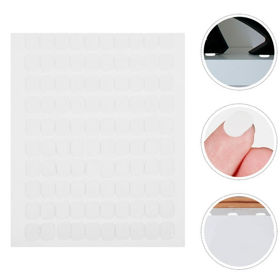 Luxshiny 1000pcs Transparent Poster Tacky Putty Wall Hanging Items for General Users