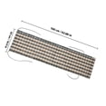 thumbnail image 4 of FESTFENDS 1 Ensemble Vert Résistant à l'Usure Respirant Tissu de Remplacement pour Chaise Longue pour Patio Fauteuil Inclinable Pliant, 4 of 5