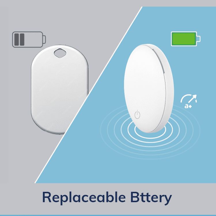 3PCS MWB01 dynamic tag ble wireless iot devices ibeacon Ultra-Thin IP67 bluetooth beacon with NFC and accelerometer sensor for personnel management