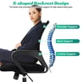 thumbnail image 3 of NiamVelo Desk Chair Mesh Office Chair Mid Back Computer Chair with Lumbar Support & Armrest，Adjustable Rolling Chair for Home /Office/Gaming/ Bedroom /Study, 250LBS, （Black）, 3 of 7