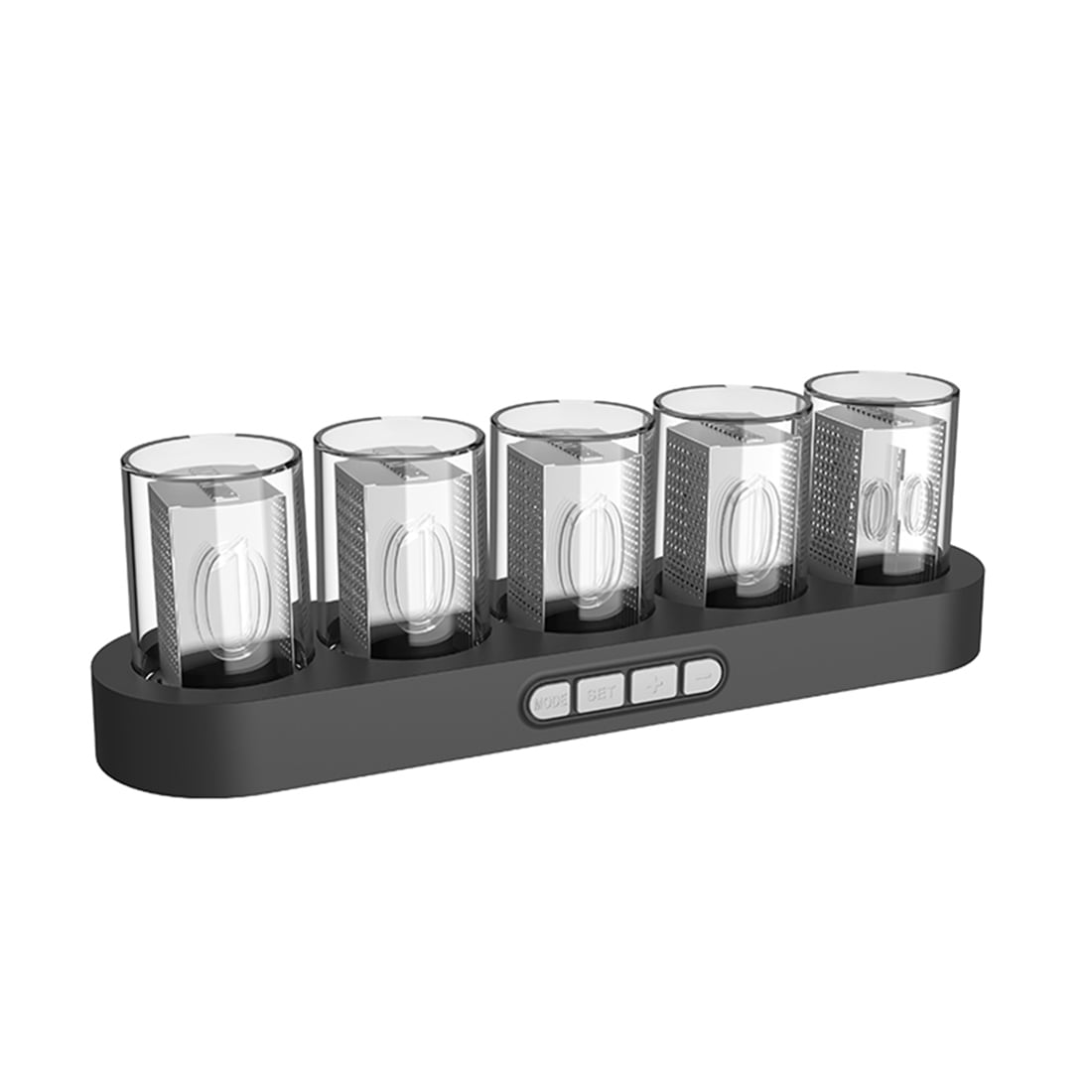 Buy Nixie Tube Clock Digital Variable Color Led Digital Clock Black