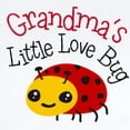 thumbnail image 2 of CafePress - Grandma's Little Love Bug Body Suit - Long Sleeve Cotton Baby Bodysuit, 2 of 4