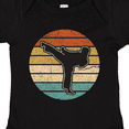 thumbnail image 4 of Inktastic Karate Martial Arts Retro Sunset Boys or Girls Baby Bodysuit, 4 of 5