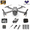 Gray, variant on OEKE Drone with 4K HD Dual Camera for Adults Kids, RC Quadcopter with 3 Modular 1800mAh Batteries for 30 Mins Long Flight
