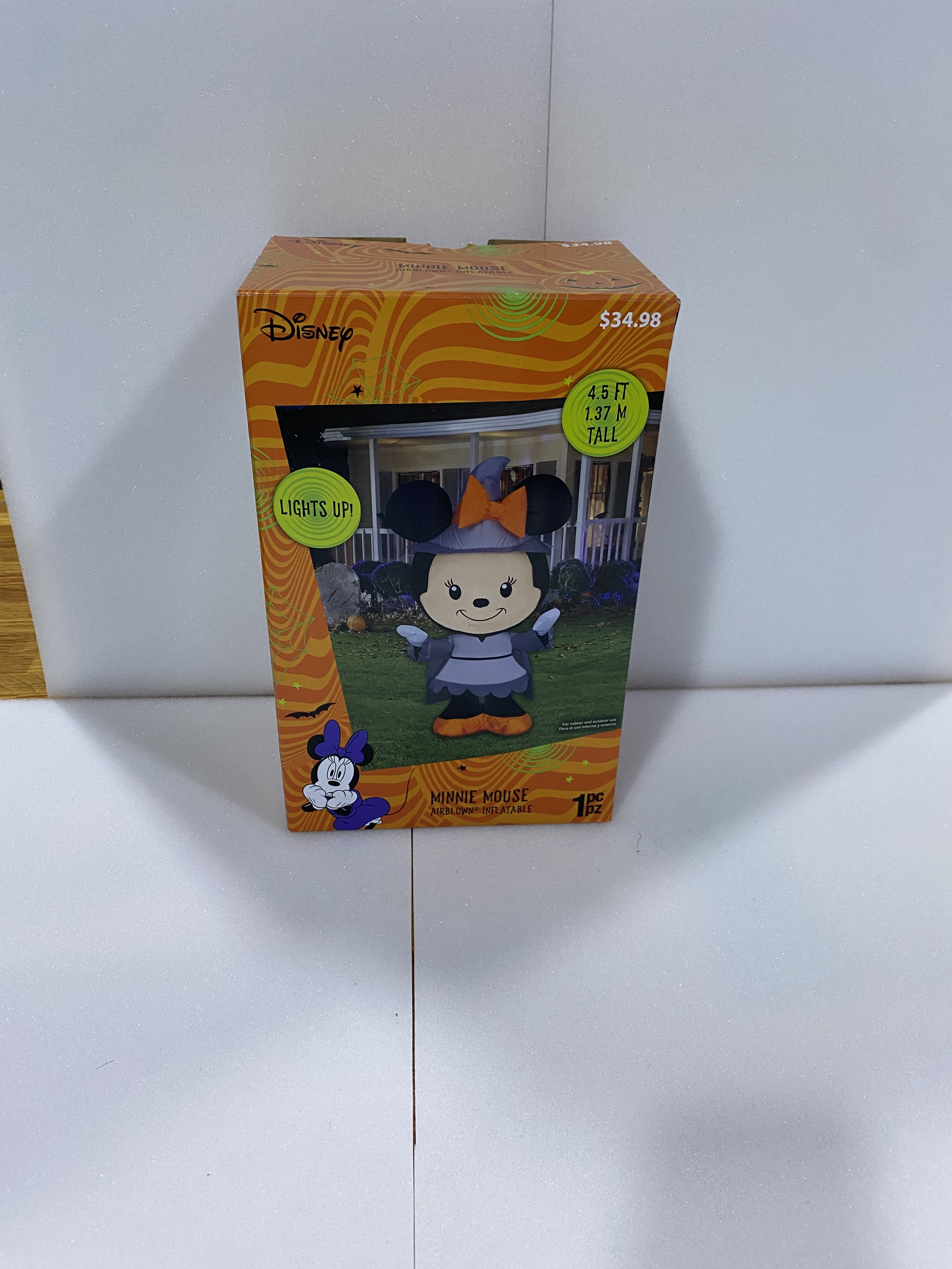 Airblown Inflatables Halloween Stylized Minnie as Witch Disney