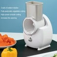 thumbnail image 3 of CSChome Electric Cheese Grater Electric Cheese Grater - Detachable BPA-Free Salad Maker and Vegetable Cutter, 3 of 6