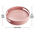 thumbnail image 3 of Toystoory Estante giratorio de 360 ​​grados estante giratorio almacenamiento de cosméticos organizador antideslizante dormitorio cocina Gadget bandeja Cocina y Comedor Rosa Pequeño Toystoory HA011511-05B, 3 of 6