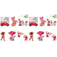 thumbnail image 1 of 6 Pegatinas Mosaico Diamantes San Valentín Pegatinas Gemas para Regalo Y Niñas (gnomo), 1 of 5