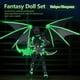 thumbnail image 3 of New Cool T13 Action Figure with Wings, Assembly Completed 13CM 3D Printed Titan 13 Action Figure Dummy 13 with 5 Weapons & 6 Hands Sets, Kids' Present, 3 of 5
