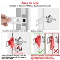 thumbnail image 4 of Cerradura de puerta portátil AceMining Home Security & Travel Safety, 4 of 8