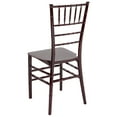 thumbnail image 4 of Flash Furniture HERCULES Series Mahogany Resin Stacking Chiavari Chair, 4 of 6