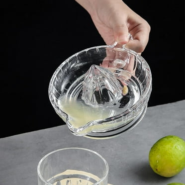 Professional Small Squeezer with Handle Practical Juice Extractor Portable Glass Lemon Squeezer for Lemons kitchen Accessories