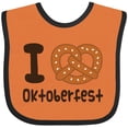 thumbnail image 3 of Inktastic I Love Oktoberfest Boys or Girls Baby Bib, 3 of 4