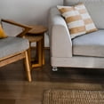 thumbnail image 5 of Juego de 4 patas para mueble JAMW de acero inoxidable 6 cm con tapete de goma, 5 of 5