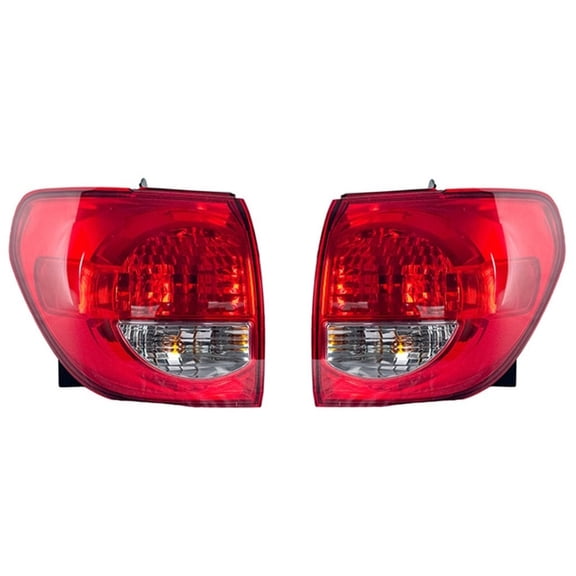 For Toyota Sequoia 2008-2017 Tail Light Assembly Driver and Passenger Side | Pair | Outer | Replacement For TO2804115, TO2805115 | 81560-0C080, 81550-0C080