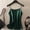 Green-05, variant on LIBRCLO Womens Tank Tops Crew Neck Sleeveless Solid Color Camisoles Pullover Casual Fashionable Tops