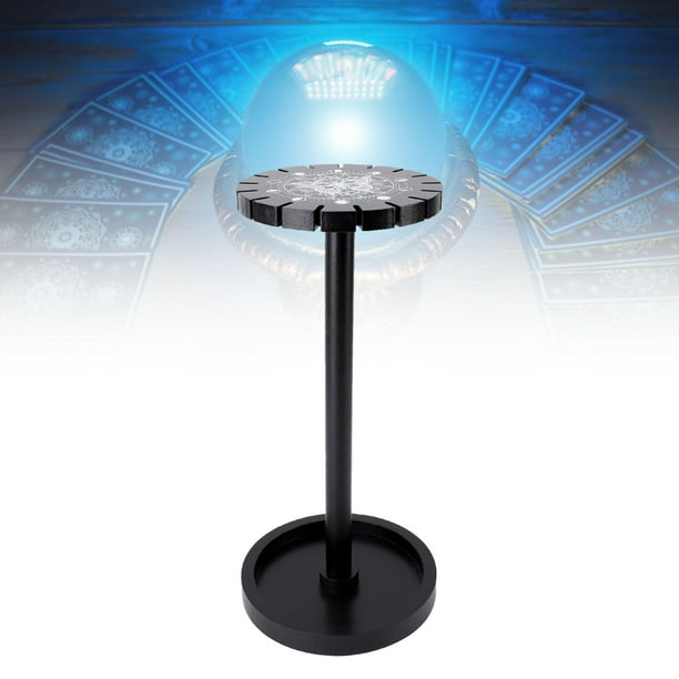 Estante de Cristal de Soporte de Péndulo, Material de Bruja Estructura Estable 360 Grados Cristal Giratorio Péndulo Pantalla Para Aceites Esenciales