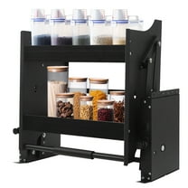 2-Tier Pull-Out Shelf Cabinet Shelf Drop Down Shelf Kitchen Pull-Down Cabinet