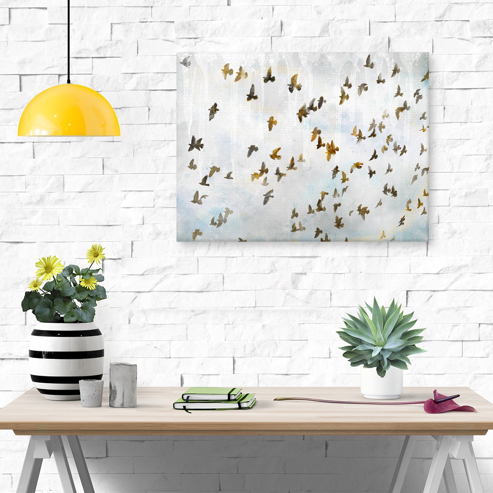 In Flight by Studio Arts Canvas Art Print