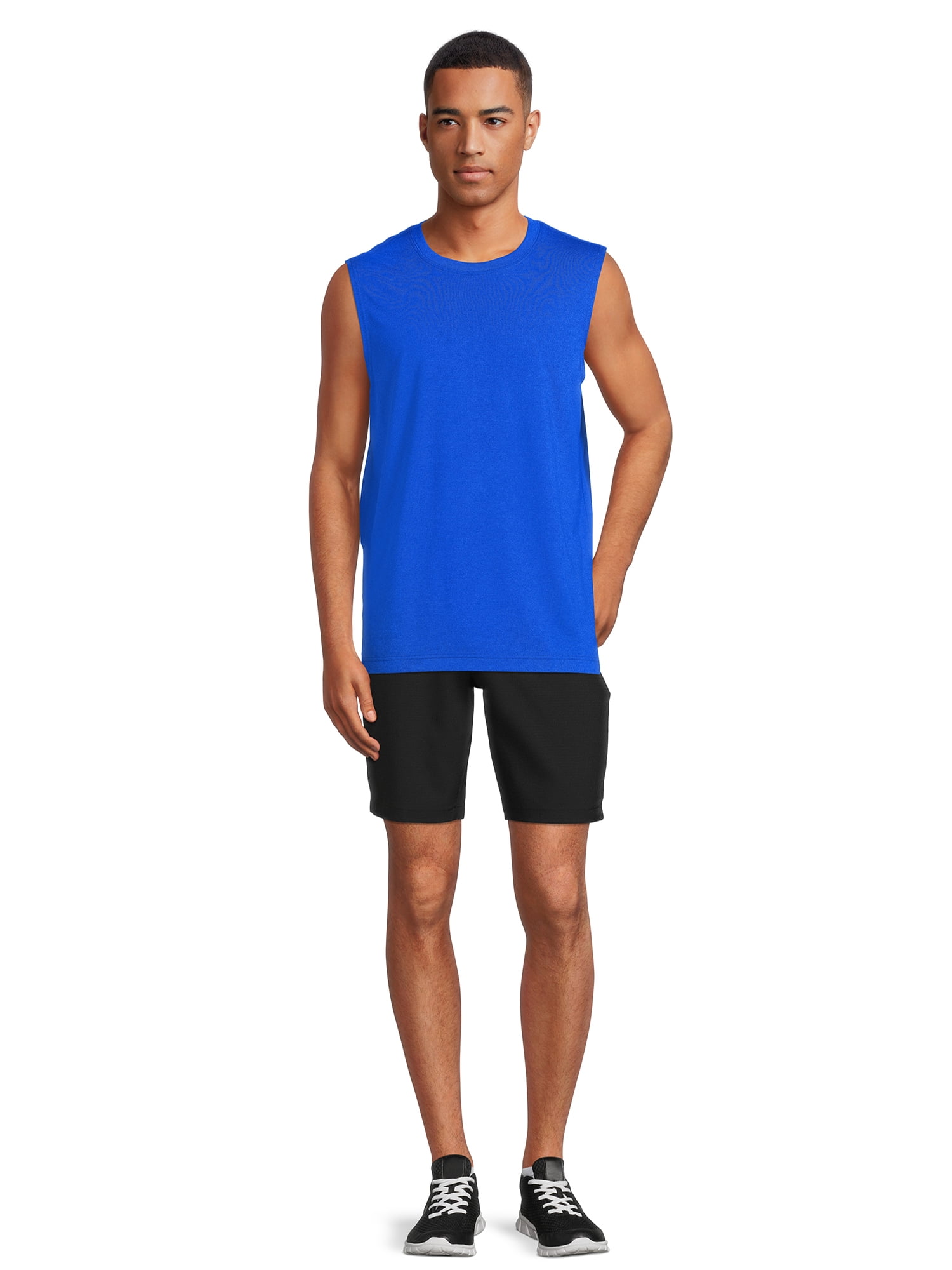 Athletic Works Men's Tri-Blend Muscle Tank Top, Sizes S-5XL