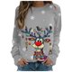 thumbnail image 1 of WILLBEST Sudadera Oversize para Mujer, Estilo Casual y Cómoda, con Estampado de Letras Inglesas XX-Grande, 1 of 4
