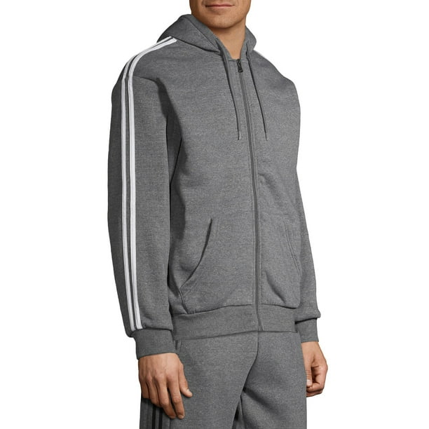 Original Deluxe Men's Active Fleece Full Zip Track Jacket with Side