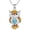 Turquoise Owl Necklace, variant on Owl/Eagle Necklace Flying Eagle/Owl Necklace 925 Sterling Silver Animal Necklace Eagle/Owl Pendant Necklace for Women Men