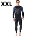 thumbnail image 2 of Traje de buceo Traje de buceo Secado rápido Pantalones de manga larga de una pieza Sunprotection Manténgase al calentamiento para bucear Snorkeling Surfing Natación Negro / gris 【XXL】 Eigraketly OD003281-15, 2 of 7