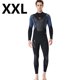 thumbnail image 2 of Traje de buceo Traje de buceo Secado rápido Pantalones de manga larga de una pieza Sunprotection Manténgase al calentamiento para bucear Snorkeling Surfing Natación Negro / gris 【XXL】 kenally OD003281-15, 2 of 7
