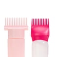 thumbnail image 6 of FITYLE 2x2x Comb Bottles Bottles Perming Tools Hair Coloring Dyeing Bottles Hair Dye Bottle Brushes for Home Salon Barbershop , Pink, 2 Pcs, 6 of 8