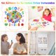 thumbnail image 4 of Pegatinas de letras variadas. Los proyectos de manualidades y arte se vuelven más vibrantes con nuestras coloridas letras autoadhesivas con purpurina del alfabeto EVA. No se requiere pegamento, 4 of 7