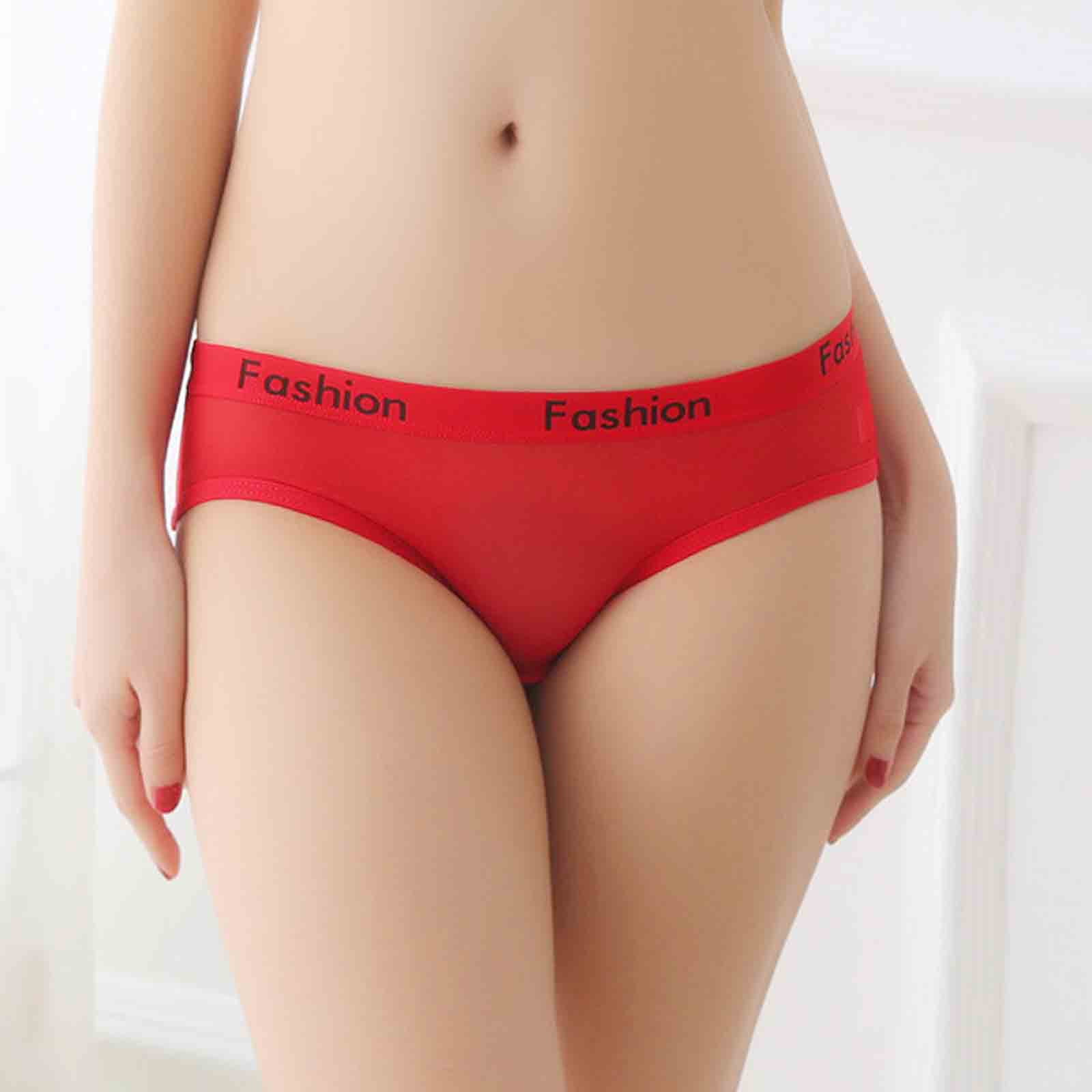 1600px x 1600px - Women Underwear Brief Fashion Basic Elastic Comfortable Solid Underwear -  Walmart.com