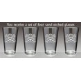 thumbnail image 2 of Finn Irish Coat of Arms Lions Pint Glasses (Sand Etched), 2 of 2