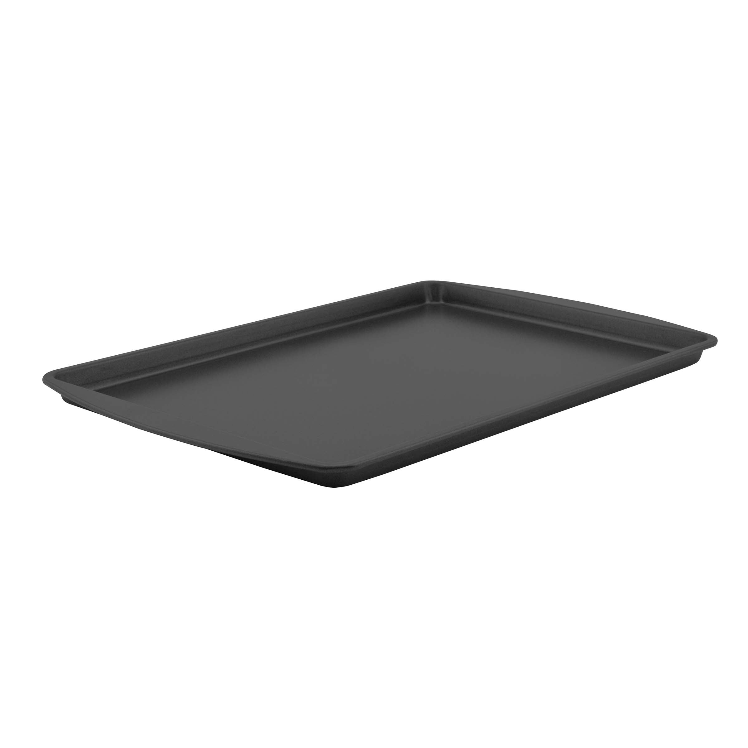 12.7 x 10.6 Nonstick Cookie Sheet, 2-Piece Baking Pan Set, Black