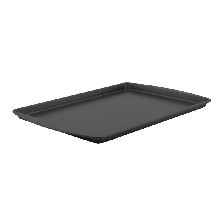 Mokpi Nonstick Square Cake Baking Pans Deep Cookie Sheets Set for Oven  Premium Baking Tray Bakeware, Set of 2 (13.2 x 7.8 x 1.9 inch, Black)