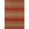 thumbnail image 1 of 30133 Tapis d'Art 4 x 6 Pi. Collection Plymouth Nautique Tissé à Plat Intérieur & Extérieur, Rouge, 1 of 1