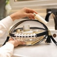 thumbnail image 4 of Clear Football Purse, Football Shaped Clear Stadium Bag,Clear Bag For Stadium Events And Concerts, 4 of 4