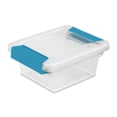 thumbnail image 2 of Sterilite Plastic Mini Clip Storage Box Container w/ Latching Lid, 36 Pack, 2 of 5
